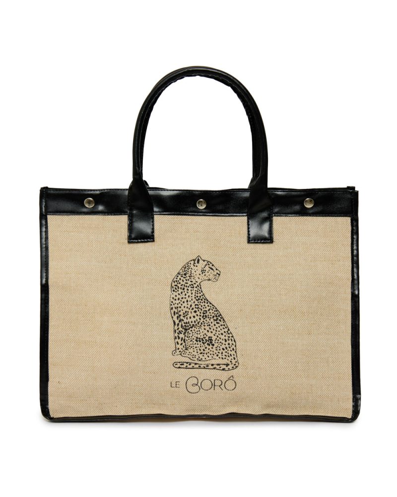 Le Borô Tote bag juta natural kit presente