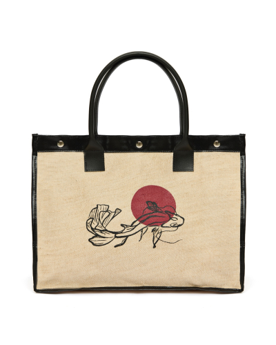 Le Borô Tote bag juta natural kit presente